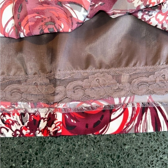 Revolve Trina Turk Spellbound Floral Haze Sleeveless Dress in Taupe 8 - Picture 7 of 8